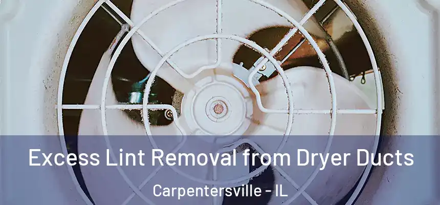  Excess Lint Removal from Dryer Ducts Carpentersville - IL